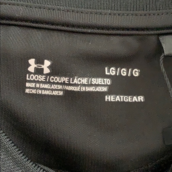 COPY - UNDER ARMOUR Men’s Loose Fit Polo. Large. NWT - Picture 3 of 4